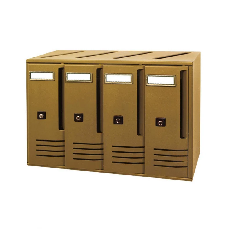 Cassetta Postale Posta Condominio Alubox Trimec 4p Alluminio Made In Italy