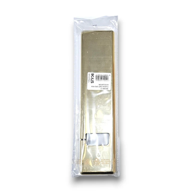 Placca Per Avvolgitori Persiane Avvolgibili Universale In Abs Oro