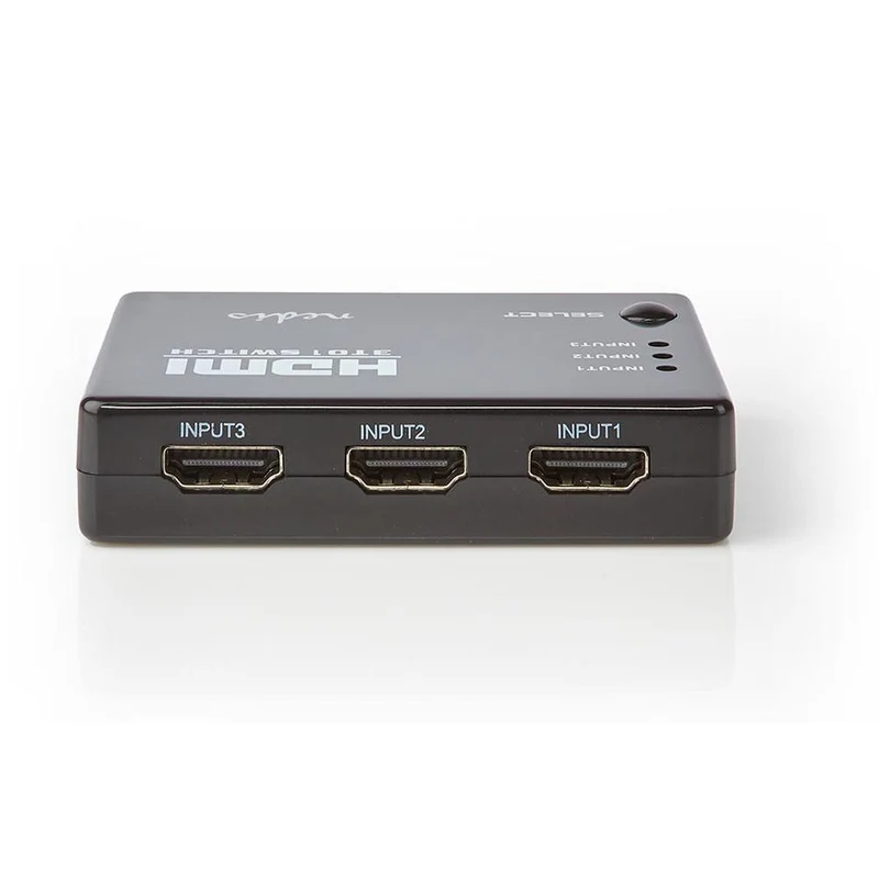 Nedis Switch HDMI 3 porte 3 ingressi HDMI 1 uscita HDMI