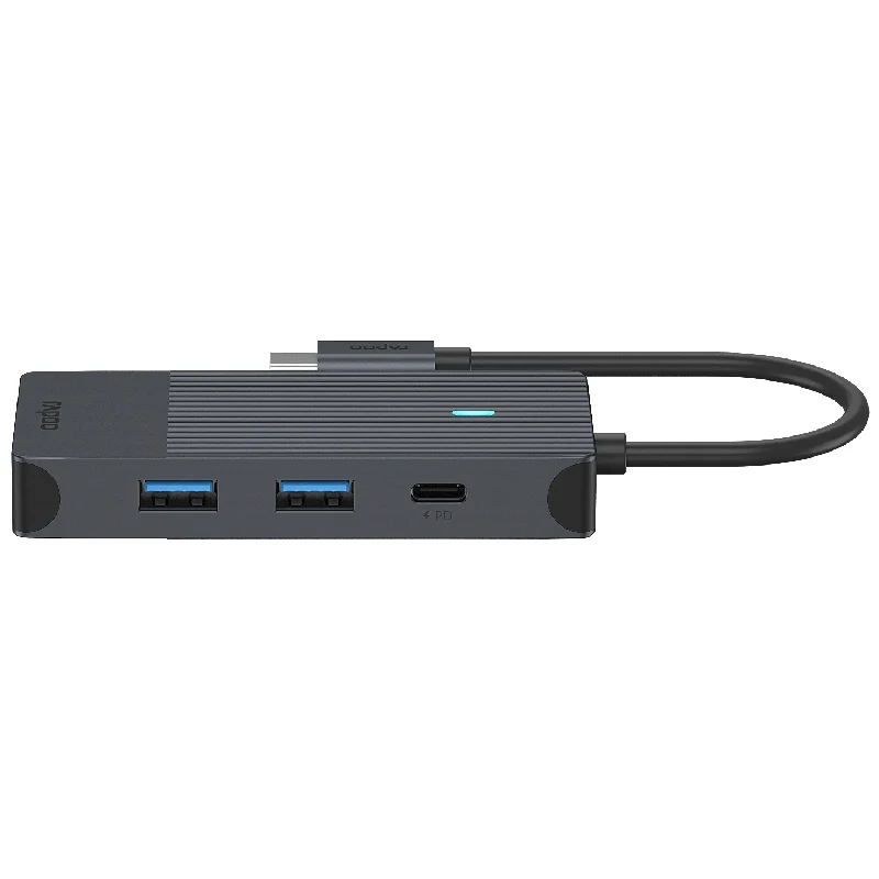 Rapoo Adattatore multiplo USB-C, 4 in 1