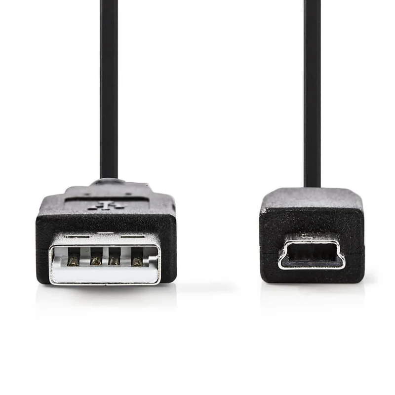 Nedis USB-A 2.0 maschio - USB Mini-B 5-pin maschio 2m Nero