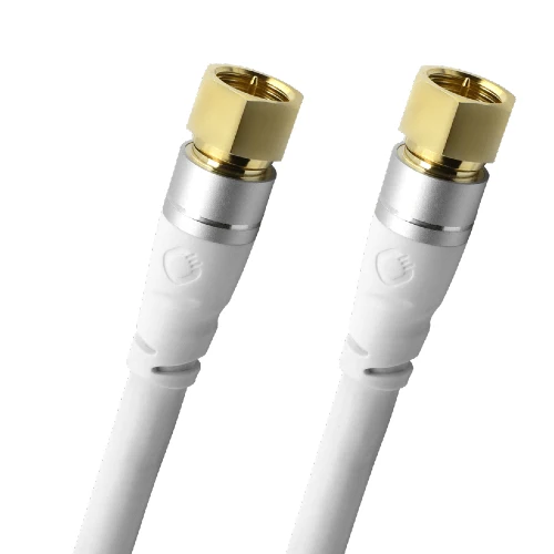 Oehlbach SL Cavo SAT (F-PLUG) 3.0m Bianco