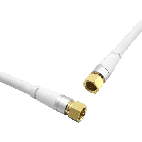 Oehlbach SL Cavo SAT (F-PLUG) 2.0m Bianco