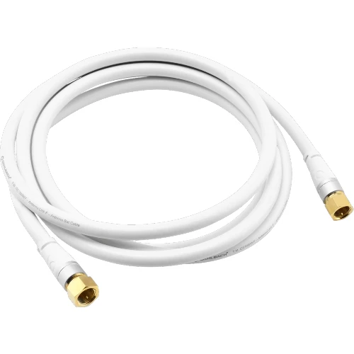 Oehlbach SL Cavo SAT (F-PLUG) 1.0m Bianco