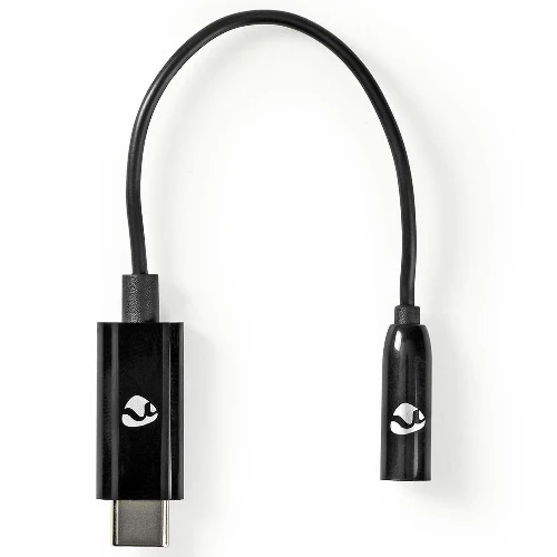 Nedis USB-C maschio - jack da 3,5mm femmina 0,15m nero