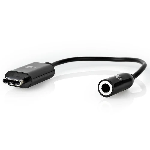 Nedis USB-C maschio - jack da 3,5mm femmina 0,15m nero