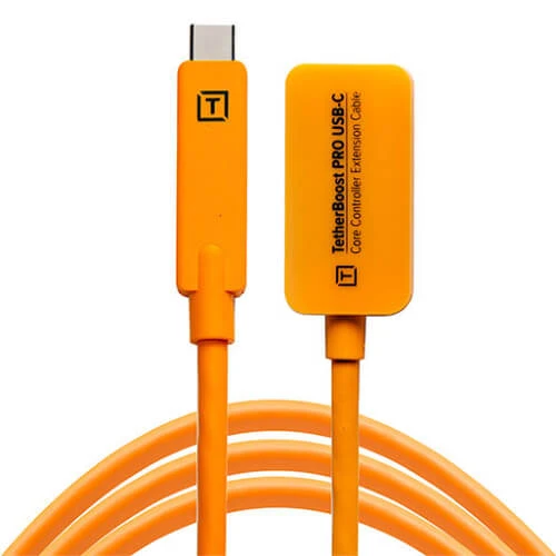 Tether Tools Tether Boost Pro Cavo di estensione del controller USB-C Core - Arancione