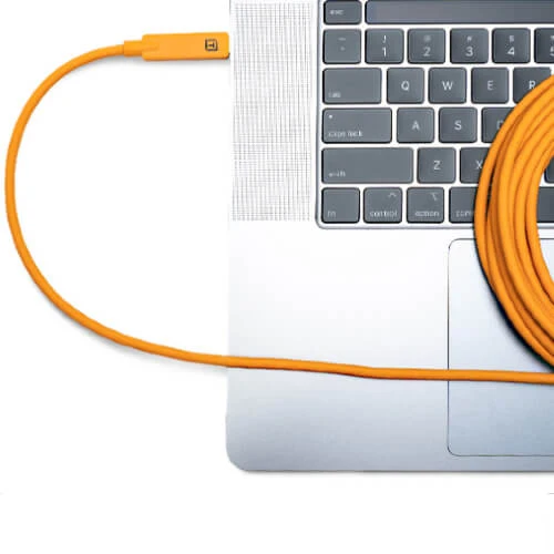 Tether Tools Tether Boost Pro Cavo di estensione del controller USB-C Core - Arancione