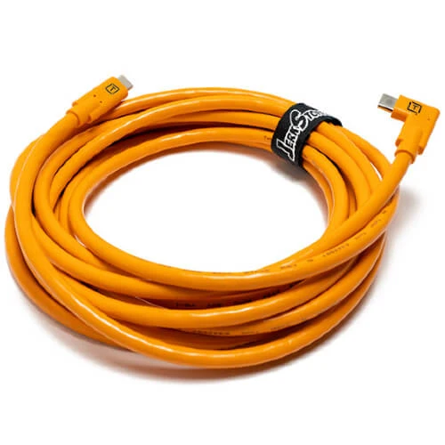 Tether Tools TetherPro da USB-C a USB-C angolato - Arancione