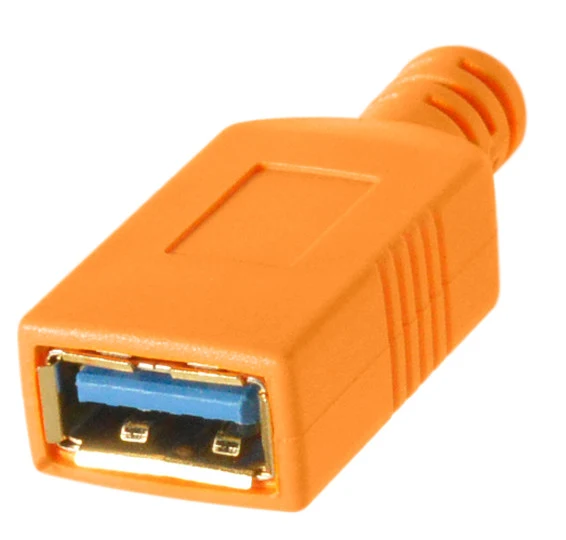 Tether Tools TetherPro USB-C a USB Female adattatore (estensione) 4,6m arancione