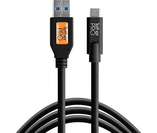 Tether Tools TetherPro da USB 3.0 a USB-C 4,6 m nero