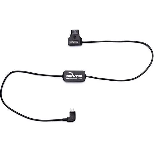 IndiPro Cavo micro-USB da D-Tap a 5 Volt ad angolo retto (24", regolato)