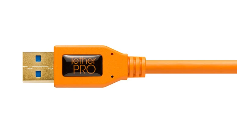 Tether Tools TetherPro USB 3.0 A maschio a Micro B ad angolo retto 4,6 m arancione