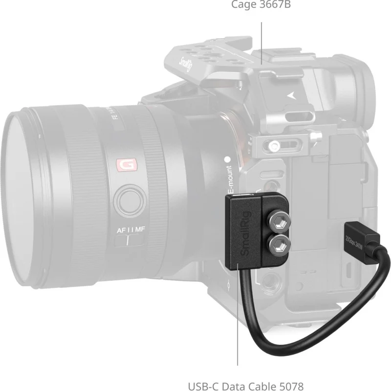 SmallRig 5078 Cavo dati USB-C (da maschio a femmina)