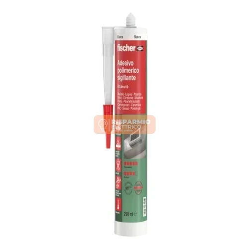 Adesivo Sigillante Extra Forte Fischer KD Ultra 60 BI Bianco – 545169