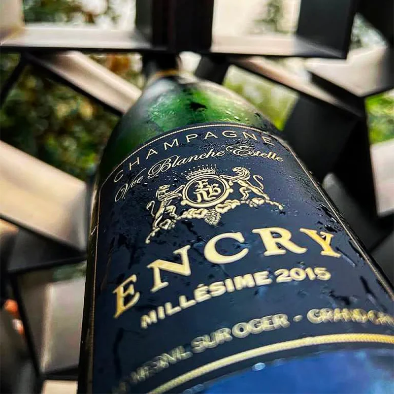 Millesime Memorie Zero Dosage Blanc De Blancs Champagne AOC 2015 Encry