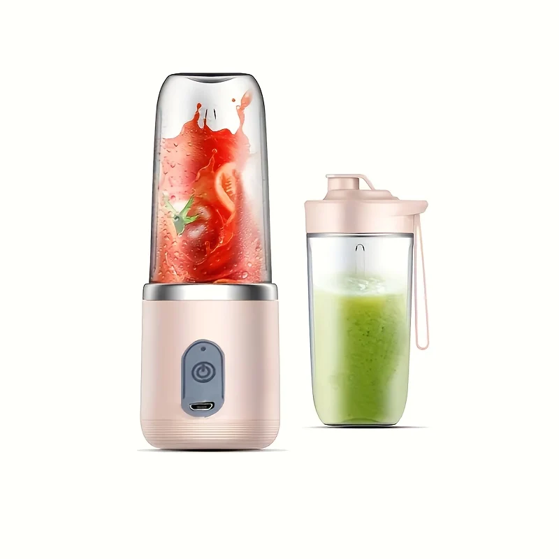 Spremiagrumi Portatile USB A 6 Lame, Spremiagrumi Tazza Per Succhi Di Frutta Spremiagrumi Elettrico Automatico Piccolo Frullatore Per Frullati Ice CrushCup Robot Da Cucina