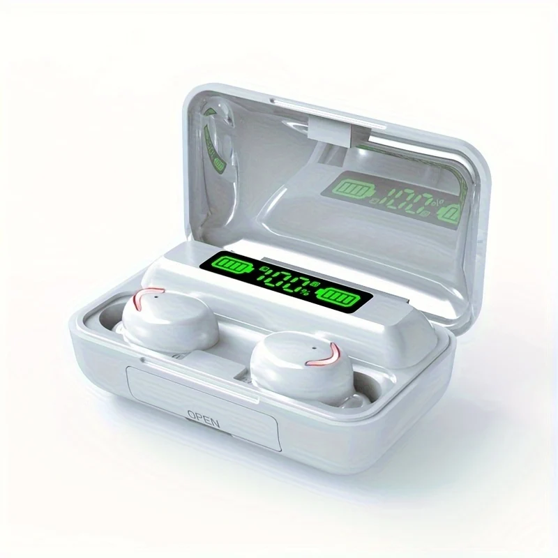 TWS Auricolari Wireless, Cuffie Stereo, Cuffie Sportive, Auricolari In Ear Con Display LED Di Ricarica