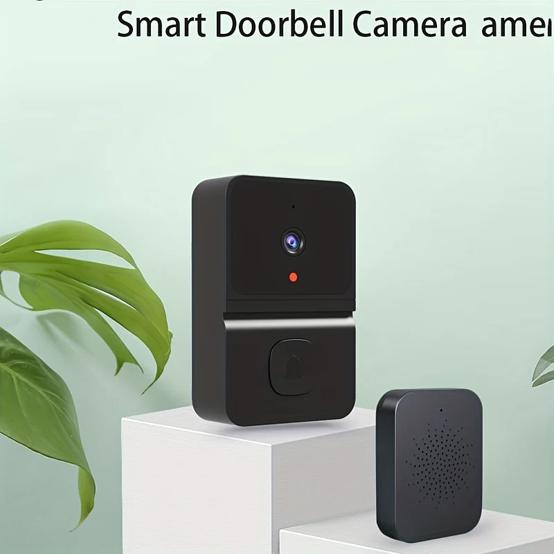 1 Pz Campanello Video Intelligente, Senza Fili Wi-Fi Per Abitazione A Basso Consumo Con Standby Prolungato, App Per Citofono Da Remoto, Archiviazione Cloud Gratis (batteria Integrata)