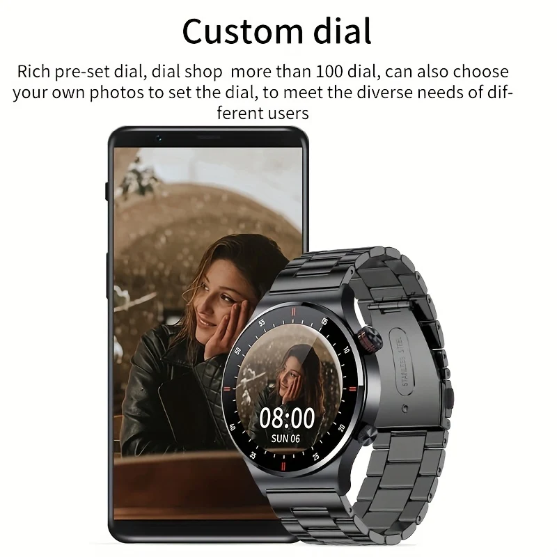 Orologio intelligente LIGE per uomo 2023, BT, risposta alle chiamate IP67, orologi impermeabili, sport, fitness, monitoraggio del sangue e dell'ossigeno, smartwatch Relogio Masculino