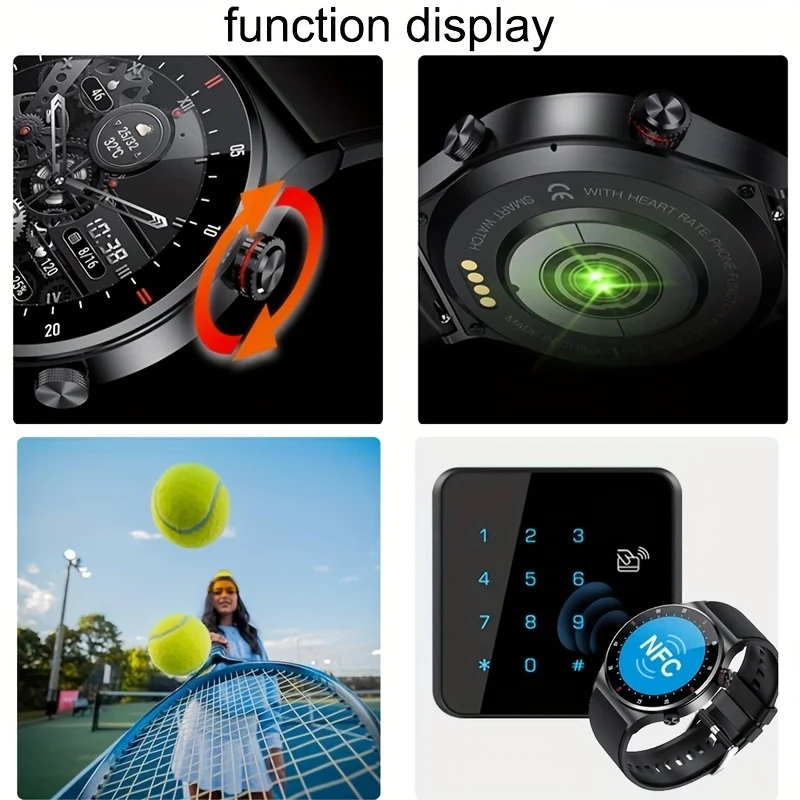 Orologio intelligente LIGE per uomo 2023, BT, risposta alle chiamate IP67, orologi impermeabili, sport, fitness, monitoraggio del sangue e dell'ossigeno, smartwatch Relogio Masculino