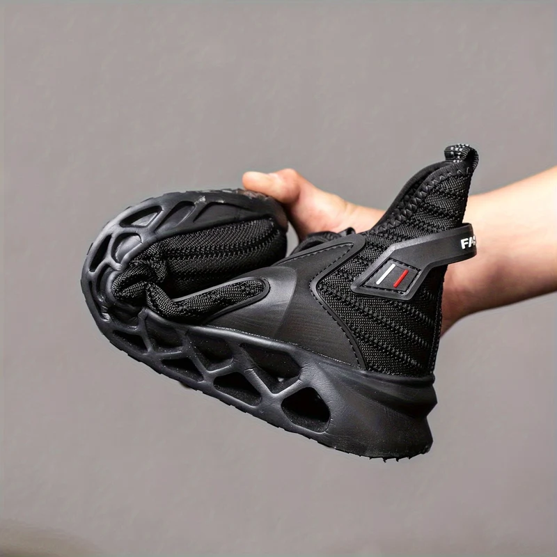 Scarpe di sicurezza da lavoro con punta d'acciaio per uomo, scarpe da lavoro antislittamento a prova di perforazione, scarpe da ginnastica leggere e traspiranti per l'edilizia industriale