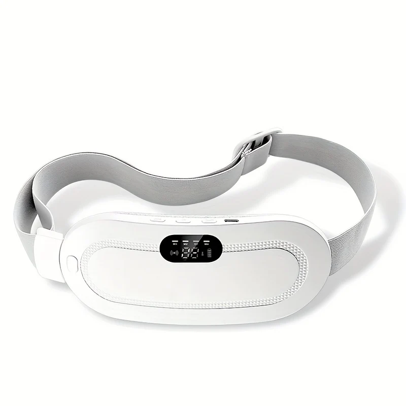 Cuscinetto Riscaldante Wireless Portatile, Cuscinetto Riscaldante Mestruale, Cuscinetto Riscaldante Per La Schiena, Regolazione Della Temperatura A 3 Velocità E Modalità Massaggio A 4 Velocità, Fascia Addominale