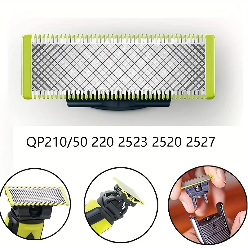 Testina Di Ricambio Per La Pulizia Del Rasoio Elettrico, Testina Per Rifinitura In Acciaio Inossidabile A Forma Di T Di Ricambio Per QP210/50 220 2523 2520 2527