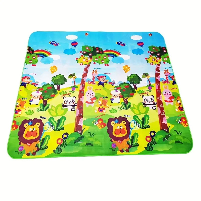 Doppio Tappetino Strisciante Per Bambini In Eva, Impermeabile E Antiumidità, Tappetino Da Gioco In Schiuma, Regalo Di Natale / Halloween / Giorno Del Ringraziamento