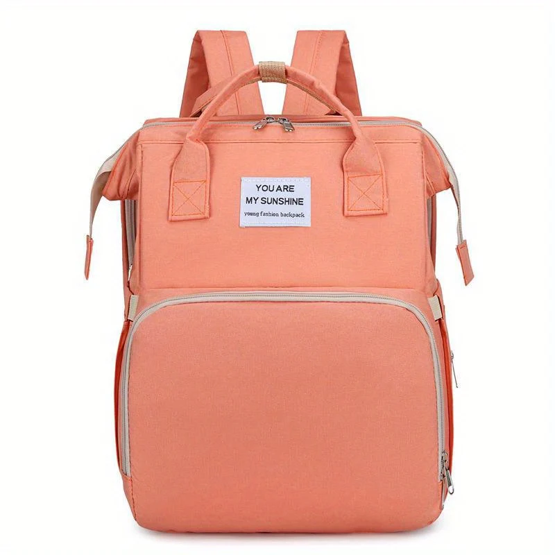 Borsa per pannolini di grande capacità da 1 pezzo, zaino portatile per mamma, regalo di Halloween, Ringraziamento e Natale