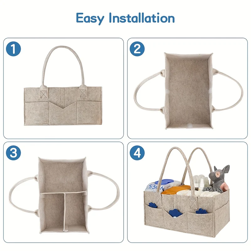 Massimizza il tuo fasciatoio con questo adorabile organizer per pannolini per neonati e ragazze! , Regalo di Natale del Giorno del Ringraziamento di Halloween
