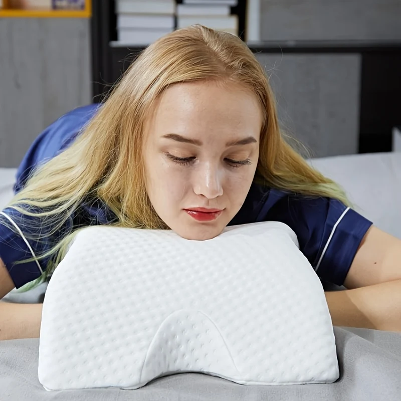 Cuscino Per Coppia Da 1 Pezzo - Fornisce Comfort E Supporto Con Memory Foam - Perfetto Per I Viaggi E Le Coccole