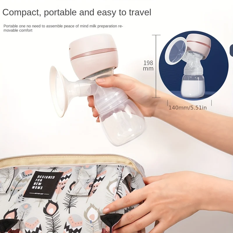 Tiralatte elettrico portatile a mani libere di nuovo arrivo Tiralatte integrato in silicone per tiralatte indossabile wireless da donna