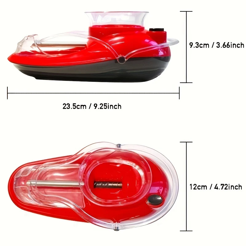 1pc, Rollatore Automatico Elettrico, Rullo Per Sigarette, Strumento Per Arrotolare Sigarette Elettriche Di Terza Generazione, Attrezzatura Portatile Per Sigarette Per Tubo Vuoto Da 8 Mm, Accessori Per Fumatori