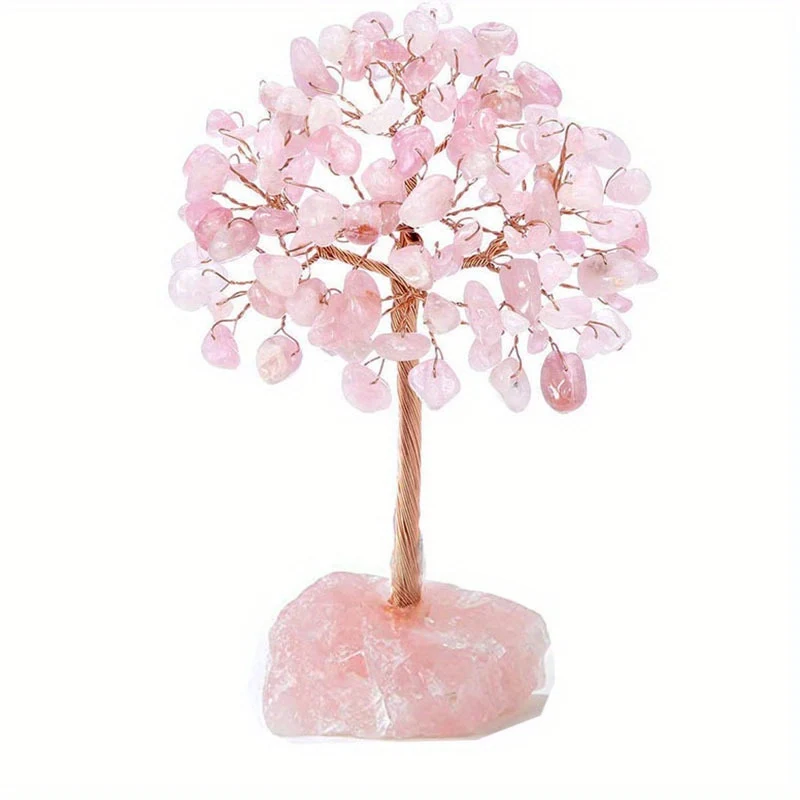 1pc Albero Di Cristallo Di Ametista Naturale, Cristalli Di Guarigione Grezzi Base Di Fluorite Bonsai Albero Dei Soldi Per La Decorazione Della Tavola Del Ministero Degli Interni Ricchezza E Fortuna
