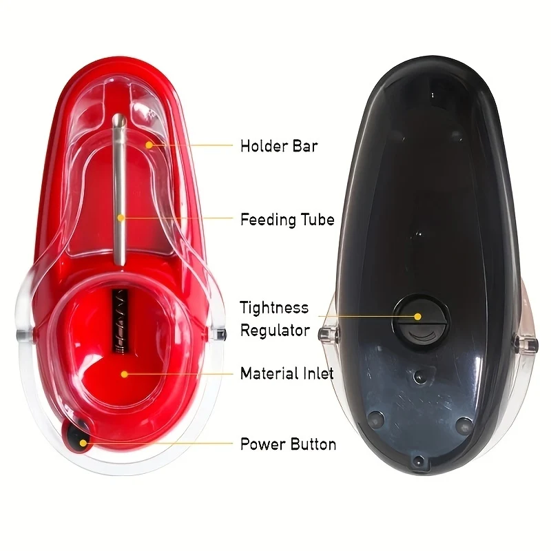 1pc, Rollatore Automatico Elettrico, Rullo Per Sigarette, Strumento Per Arrotolare Sigarette Elettriche Di Terza Generazione, Attrezzatura Portatile Per Sigarette Per Tubo Vuoto Da 8 Mm, Accessori Per Fumatori
