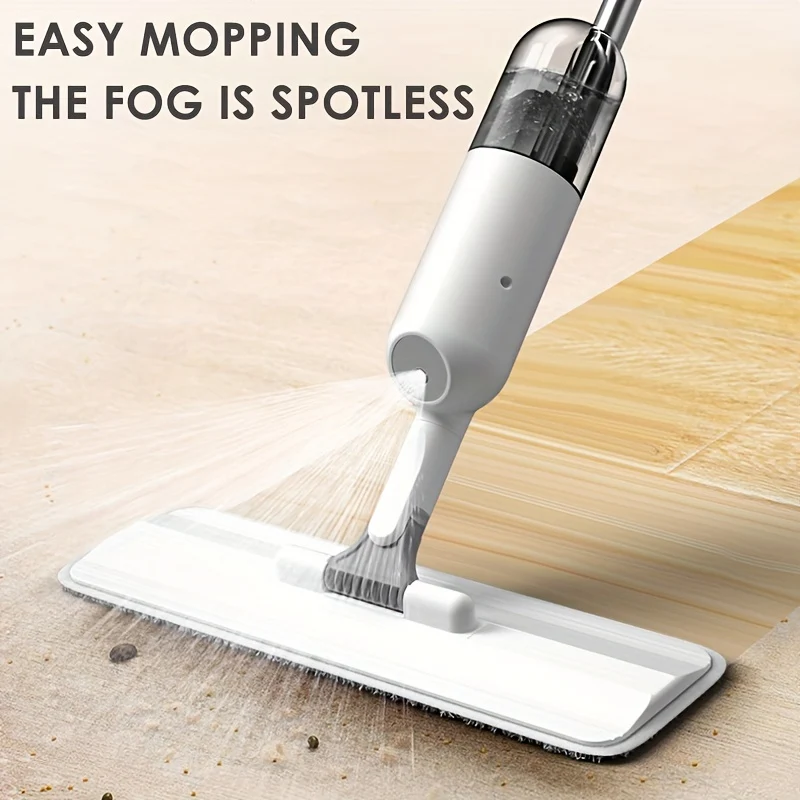 1PC Spray Mop Con Una Testa Di Mop Sostituibile, Strumenti Per La Pulizia Della Casa Trending Spraver 360 Gradi Girevole Microfibra, Spray Mopfor MagicOnline