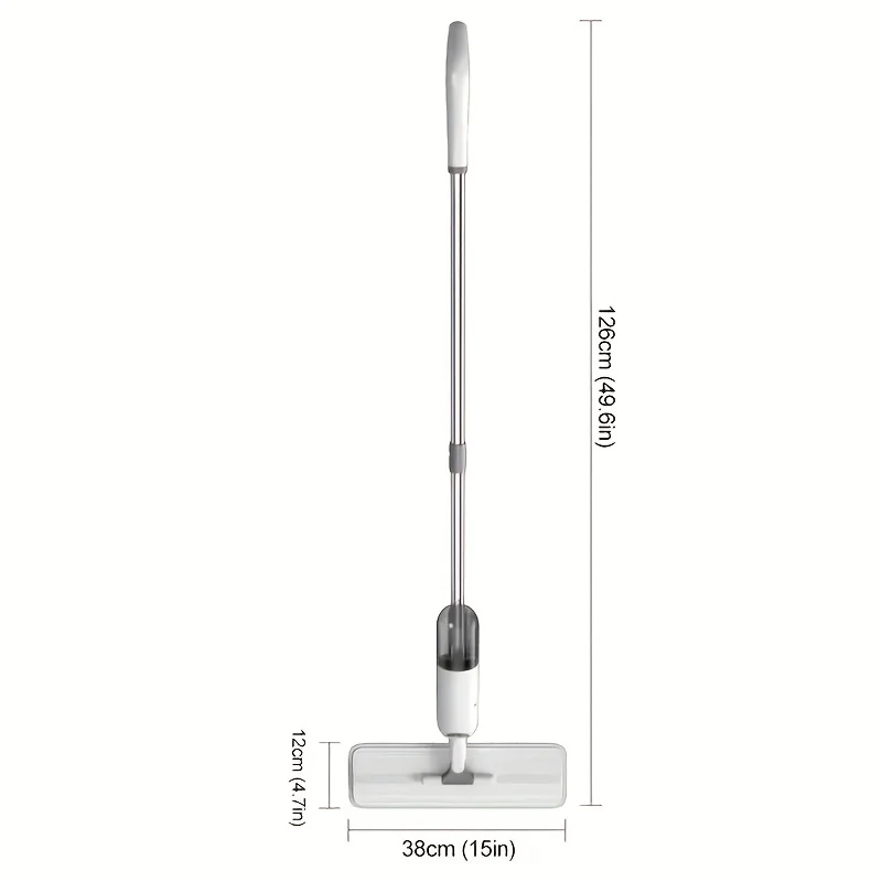 1PC Spray Mop Con Una Testa Di Mop Sostituibile, Strumenti Per La Pulizia Della Casa Trending Spraver 360 Gradi Girevole Microfibra, Spray Mopfor MagicOnline