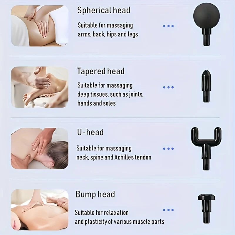 1pc Pistola Per Massaggi, Massaggiatore A Percussione Portatile Per Tessuti Profondi, Design Ultra Compatto Ed Elegante, Alimentato Da Alta Coppia, Regali Per Uomini E Donne
