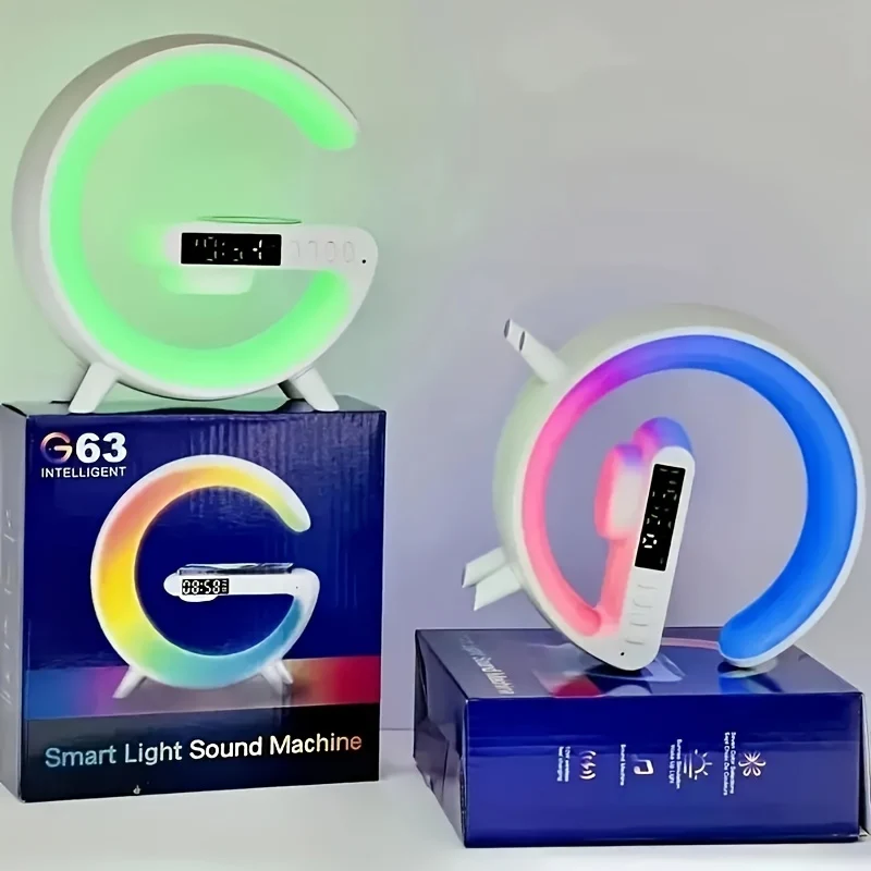 Lampada Di Ricarica Wireless Creativa G-Lamp, Lampada Multiuso Per Camera Da Letto, Ufficio, Decorazioni Per La Casa, Compleanno Perfetto, Regalo Di Natale