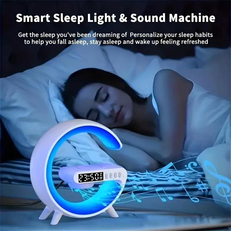 Lampada Di Ricarica Wireless Creativa G-Lamp, Lampada Multiuso Per Camera Da Letto, Ufficio, Decorazioni Per La Casa, Compleanno Perfetto, Regalo Di Natale