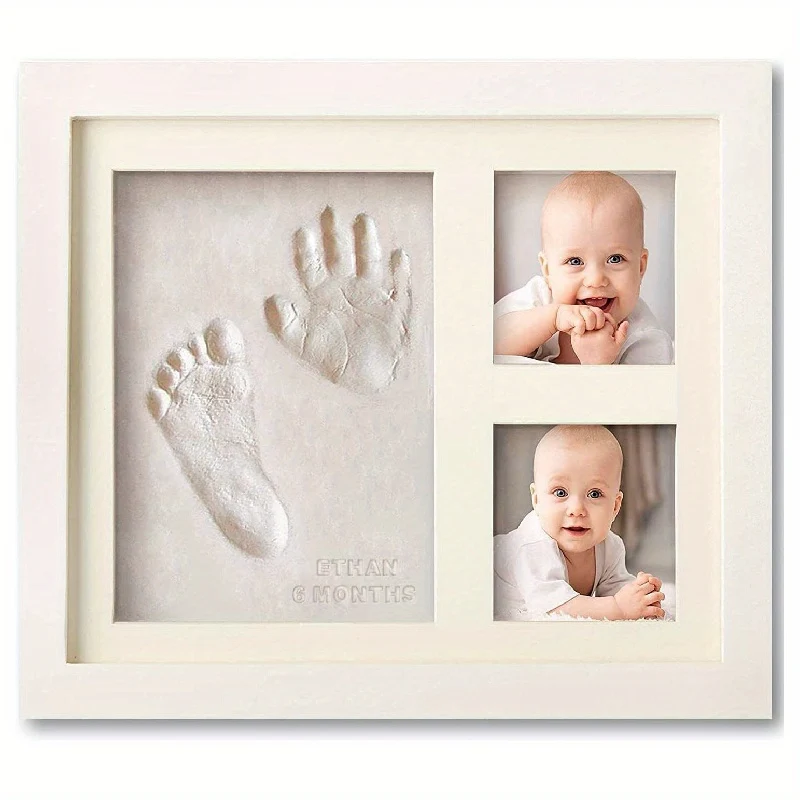 Crea ricordi duraturi con questo kit per le mani e le impronte del bambino - Regalo perfetto per la festa del nascituro per ragazzi e ragazze, Halloween, Ringraziamento e regalo di Natale