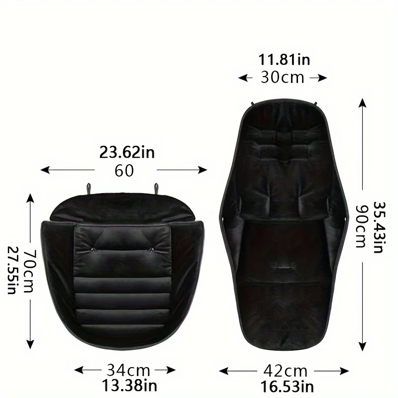 Stroller Sleeping Bag, Autunno E Inverno Passeggino Spesso Anti-kick Trapunta, Caldo E Freddo-proof Throw Quilt