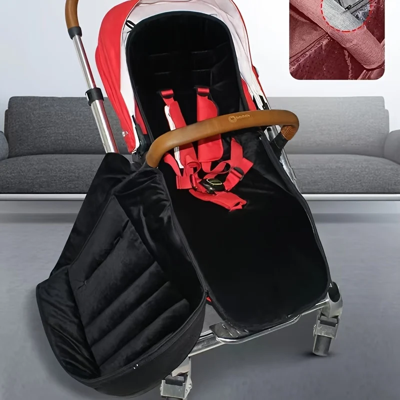 Stroller Sleeping Bag, Autunno E Inverno Passeggino Spesso Anti-kick Trapunta, Caldo E Freddo-proof Throw Quilt