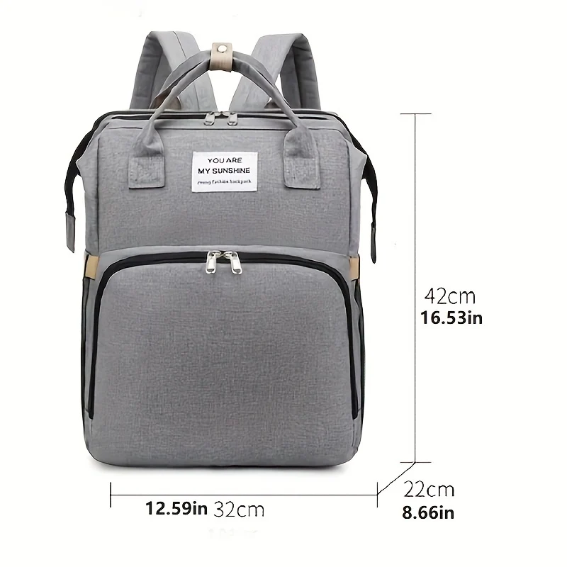 La Borsa Per Mummia Pieghevole Per Culla Definitiva: Borsa Da Viaggio Multiuso Di Grande Capacità Per La Mamma, Natale, Halloween, Regalo Del Ringraziamento