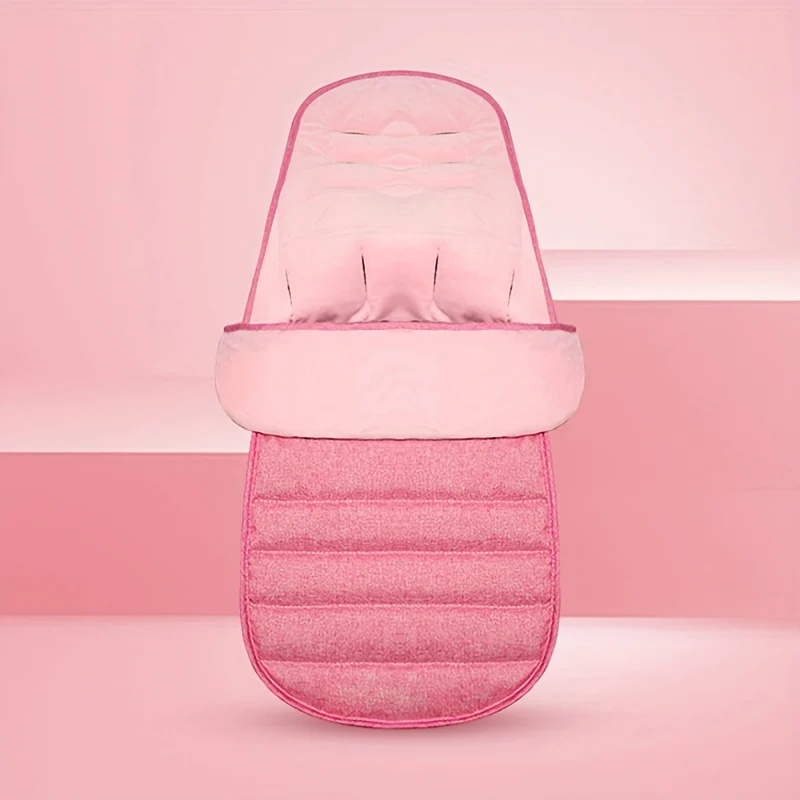 Passeggino Universale Sacco A Pelo Per Passeggino Caldo Invernale, Foderato In Pile Di Corallo Caldo Antivento Impermeabile Per Sacco A Pelo Per Passeggino Natale, Giorno Del Ringraziamento, Capodanno, Regalo Di San Valentino