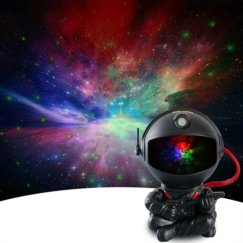 Astronauta Proiezione Stellare Luce Piena Di Stelle Luce Notturna Astronauta Laser BT Luce Nordica Luce Stellata Natale, Halloween, Regalo Del Ringraziamento