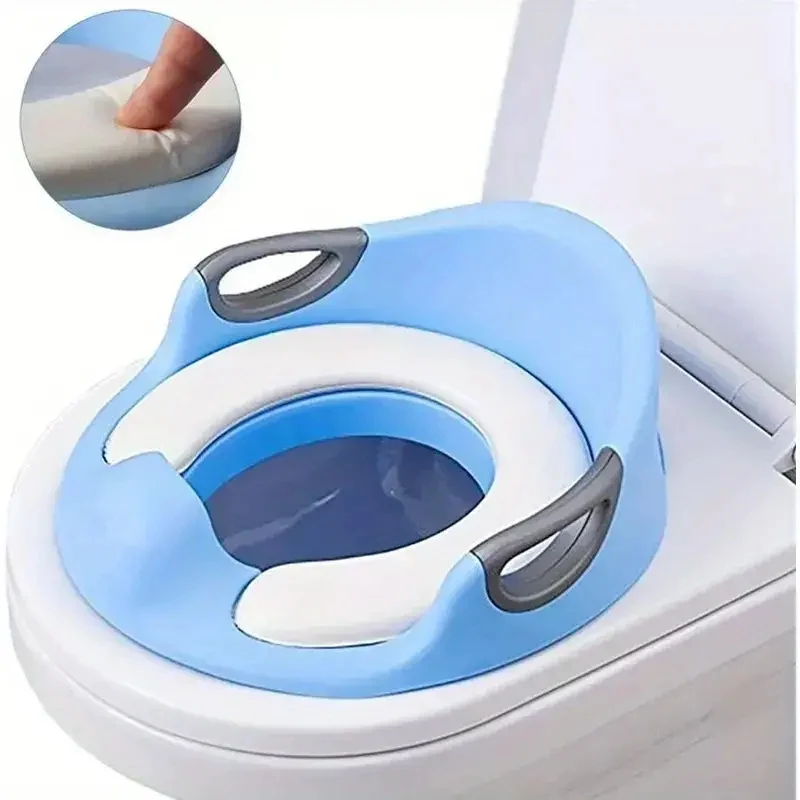 Morbido vasino per ragazzi e ragazze, sedile WC per bambini, Natale, Halloween, regalo per il giorno del Ringraziamento