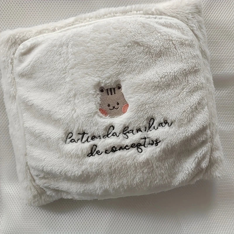 Orso Ricamo Passeggino Coperta Antivento, Coperta Calda Per Uscire Coperta Da Trasporto Portatile, Mantello Autunno Inverno Parabrezza Passeggino Coperta Da Viaggio Sgabello Antivento Copertura Ispessita Calda