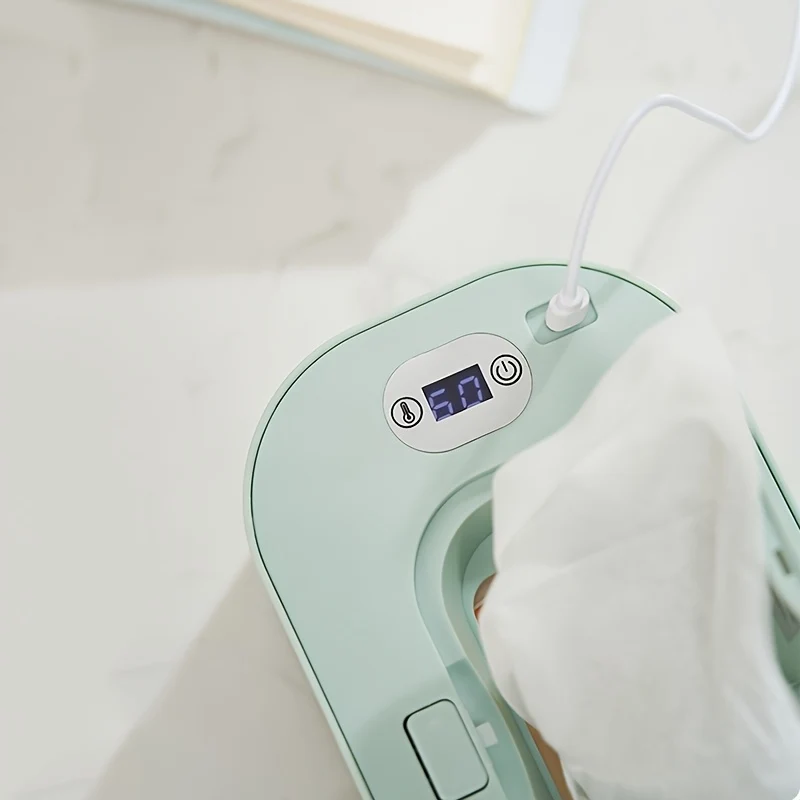 Scaldasalviette, 40-60 Gradi, Regolazione Della Temperatura Ogni 5 Gradi, Scaldasalviette, Ricarica USB, Mantiene Le Salviette Umide E Calde, Regalo Di Natale Di Halloween Per Il Giorno Del Ringraziamento
